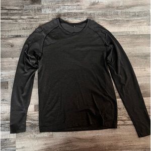 mens black lululemon long sleeve!